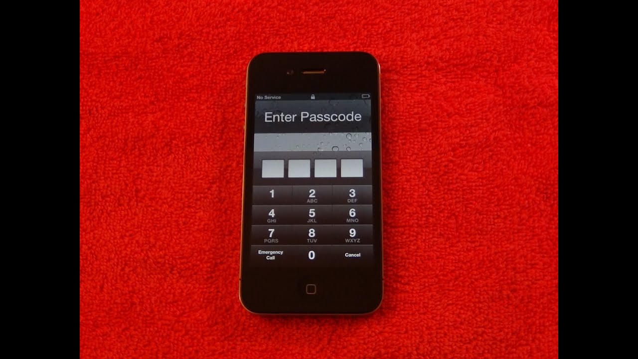 Iphone 4s locked how to unlock