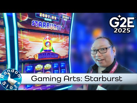 GA, Starburst, #G2E2025 Slot Machine Preview