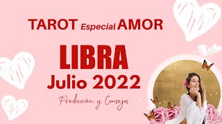 ❤️LIBRA! HAS MOVIDO ENERGÍAS INCREIBLEMENTE PODEROSAS!! 😱💘💖 PREPARATE!! TAROT AMOR JULIO 2022
