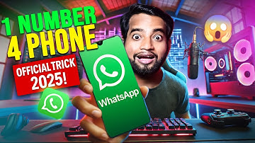 Use Same WhatsApp on 4 Phones Without Logging Out | Multiple Devices Trick | WhatsApp Feature 2025 |
