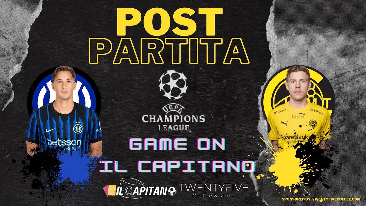 POST INTER VS BODO/GLIMT 1-2 SPROFONDO COME CONTRO IL BEER SHEVA BARELLA E THURAM INGUARDABILI!