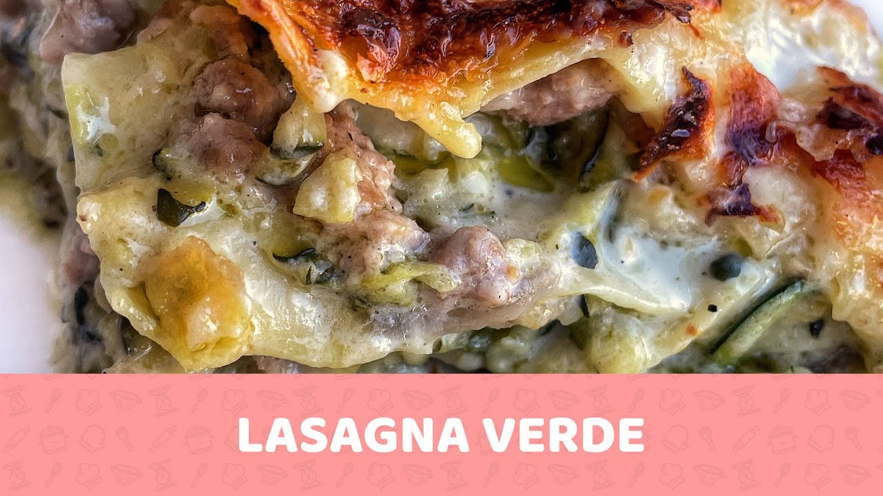 Quantobbasta | LASAGNA VERDE zucchine e salsiccia | PUOKEMED
