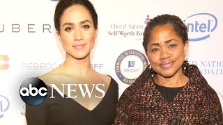 Meghan Markle's mom lands in London