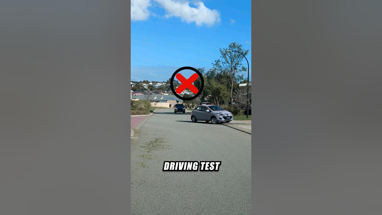 Most Common Driving Test FAIL (If You Do This) - YouTube