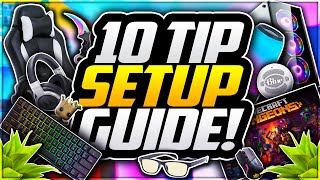 10 Tip ULTIMATE Budget Guide For a FULL Gaming Setup!  How To Build a Full GAMING Setup!