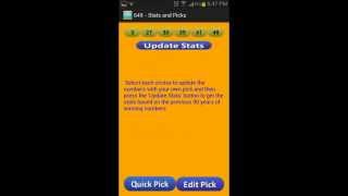 Lotto 649 - Stats and Picks (Android App) screenshot 5
