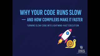 Why Your Code Runs Slow — And How Compilers Make It Faster 🚀 | Shadow Compiler