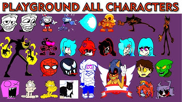 FNF Character Test | Gameplay VS My Playground | ALL Characters Test