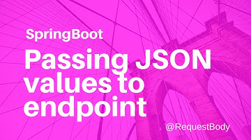How to pass JSON to REST web service