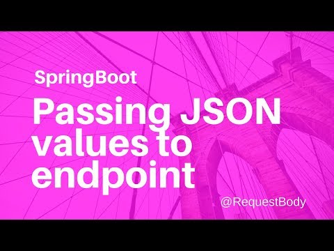How to pass JSON to REST web service