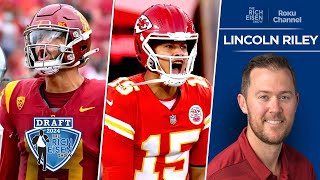 USC’s Lincoln Riley Weighs in on Those Caleb Williams-Patrick Mahomes Comps | The Rich Eisen Show