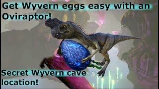How To Get Wyvern Eggs Easy With An Oviraptorhidden Wyvern Cave Location