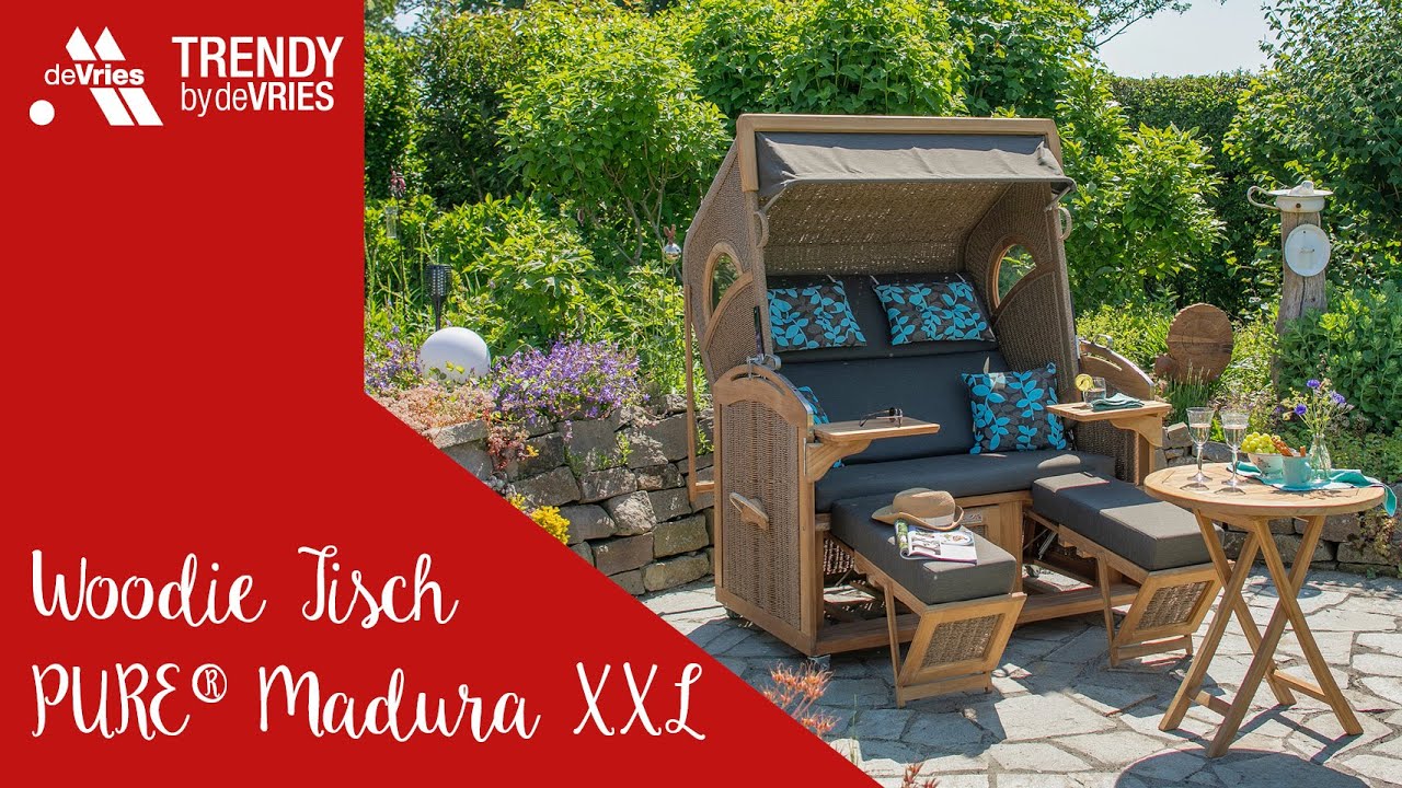 deVries PURE® Madura XXL & Woodie Tisch / Produktvideo