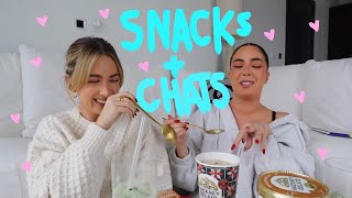 SNACKS AND CHATS | trying more christmas goodness! | Sophia and Cinzia | ad