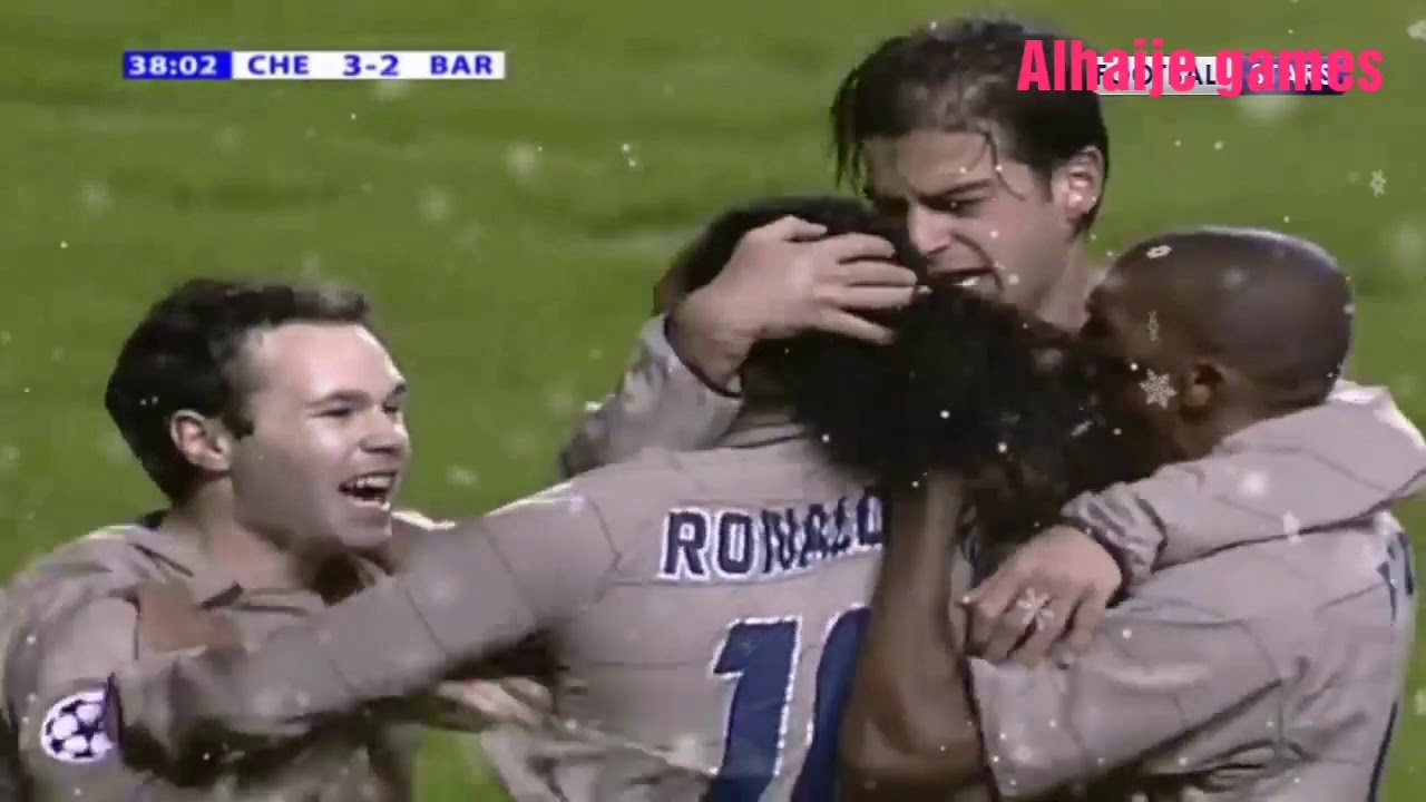 ريمونتادا (الملخص كاملا) تشيلسي و برشلونة (دوري الابطال 2005)  شاهد حتى النهاية لا يفوتك روووعة