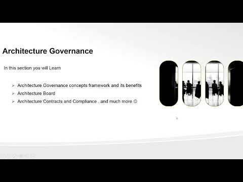 Day 10- Enterprise Architecture certification Preparation - Architecture Governance