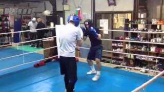 和泉ボクシングジム 中原VS尾高 20120229-2