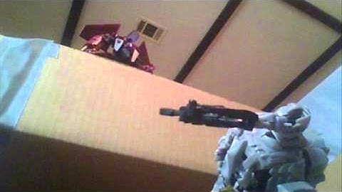 Transformers Stopmotion (Sideswipe vs Thrust)