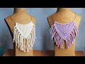 DIY Macrame Necklace Tutorial | Collar de Macramé | Макраме колье | Macrame Jewelry