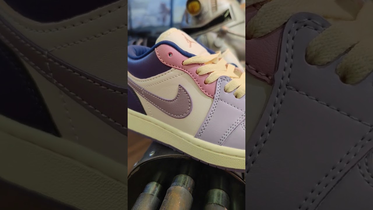 Nike Air Jordan 1 Viollet Blanc Coffee 