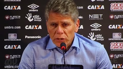 Entrevista pós-jogo: Atlético Paranaense 2x1 Internacional - Autuori