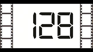 Countdown from 128 to 0 (Retro)
