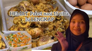 Download Lagu HEMAT BANGET⁉️ paket nasi 15 ribuan isi lengkap MP3