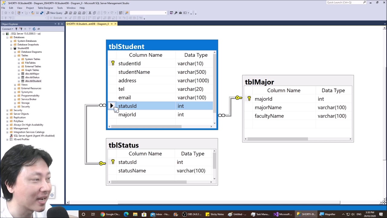 เขียน โปรแกรม ออนไลน์  2022  เขียนโปรแกรมเชื่อมต่อฐานข้อมูลเบื้องต้นด้วย C# Windows Application ตอนที่ 1 (ย้อนหลังสอนออนไลน์)