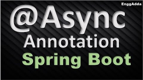What is @Async Annotation in Spring Boot and Its Working with Real Time Implementation