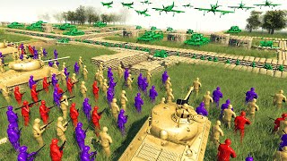 Full-Scale Army Men Invasion of GREEN TRENCH DEFENSE! - Army Men: Unifying War 8
