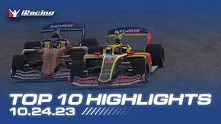 iRacing Top 10 Highlights - October 24th 2023