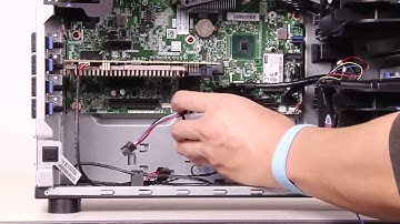 Lenovo ThinkSystem ST250 V2/V3 installing a RAID flash power module