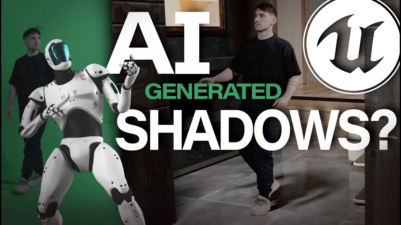 Unreal Engine VFX - Using AI for Green Screen Shadows - YouTube