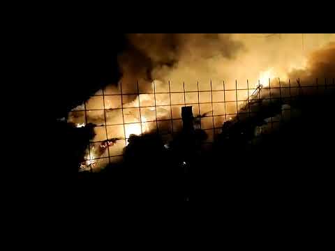 Incendiu adăpost animale Baia