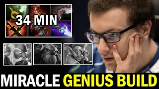 MIRACLE Genius Build to Counter Enemies — Fast Farm Raid Boss Dota2