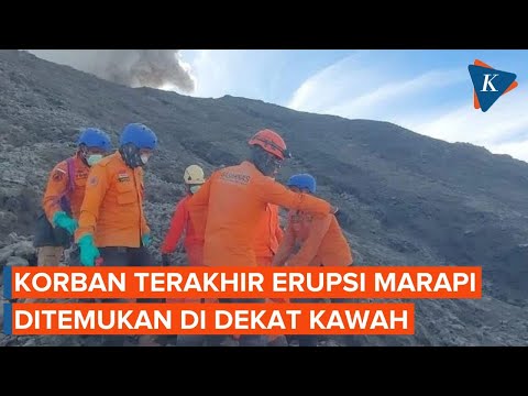 Korban Terakhir Erupsi Gunung Marapi Ditemukan di Dekat Kawah