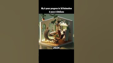 My 6 years progress in 3d Animation #b3d #blender3d #3danimation