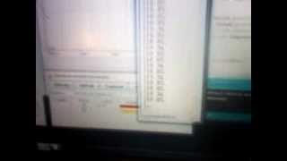 Arduino Test 1 - Temp Sensor - Live data plotting
