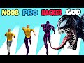 NOOB vs PRO vs HACKER vs GOD in Toxic Hero 3D