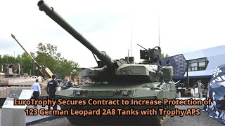EuroTrophy Secures Contract to Increase Protection of 123 German Leopard 2A8 Tanks with Trophy APS