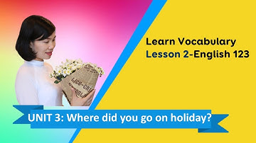 Unit 3: Where did you go on holiday?