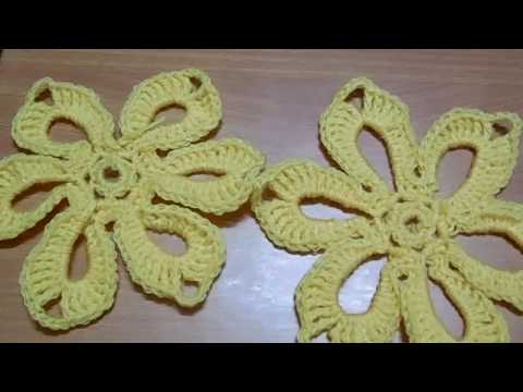 Flower crochet - Video Pattern
