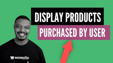 Display All Products Purchased By Users