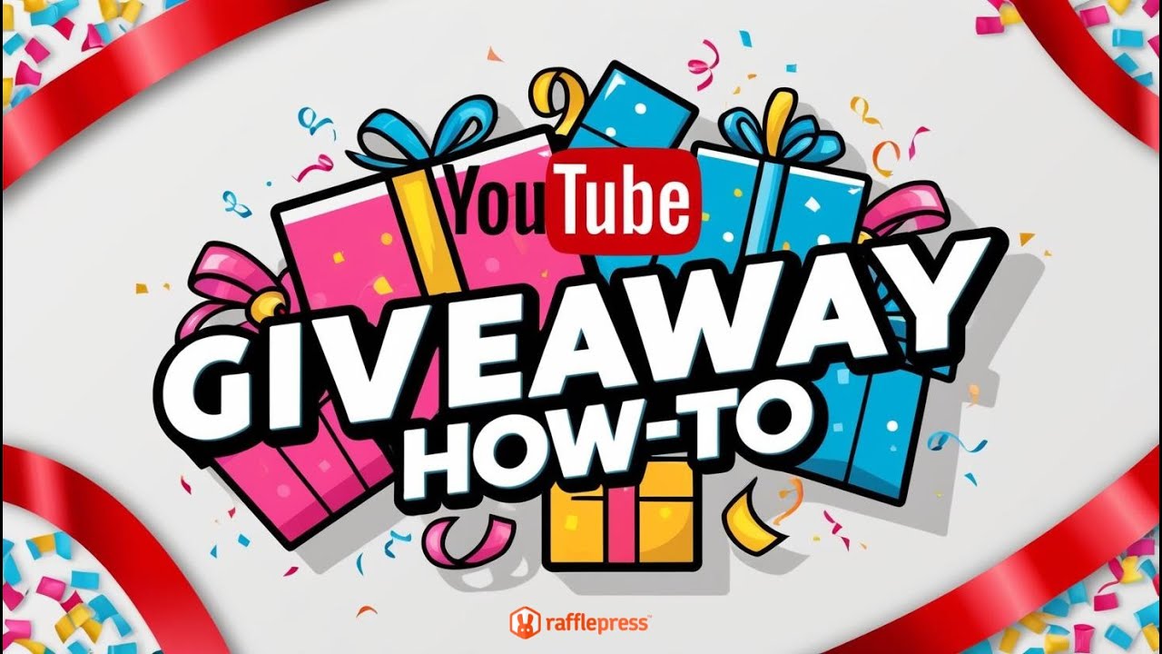 How to Do a Giveaway on YouTube (Updated For 2025) - YouTube
