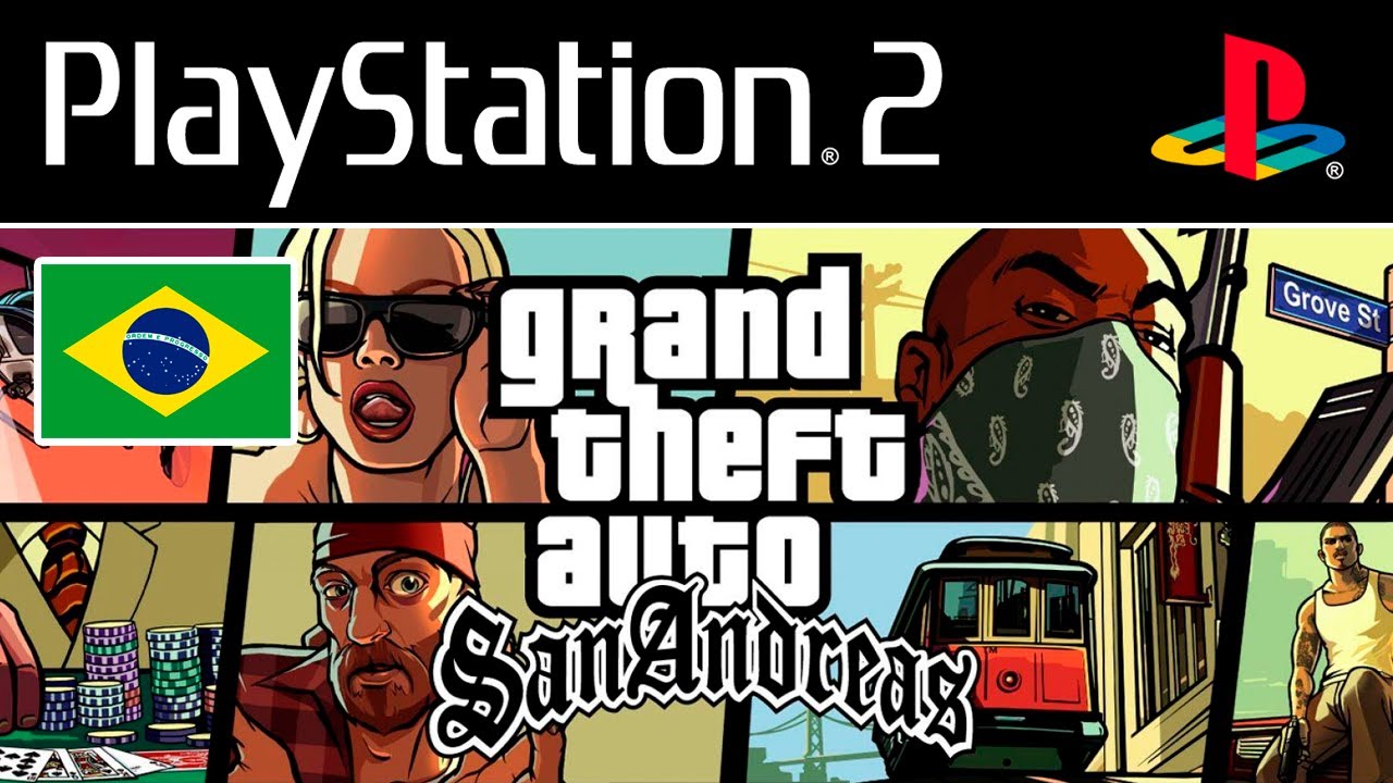 Grand Theft Auto: San Andreas PT-BR (PLAYSTATION 2)