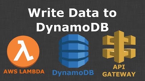 Adding New Data to your DynamoDB Database