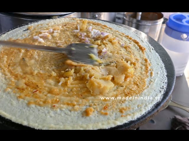 Crispy Dosa Masala Dosa Making | King of Breakfast street food | STREET FOOD