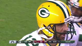 Green Bay Packers Full 37 Second Game Winning Drive! | Packers vs 49ers