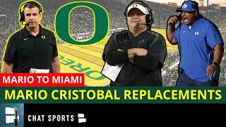 Mario Cristobal Replacements: Top Candidates Oregon Ducks Can Hire After Cristobal Leaves For Miami