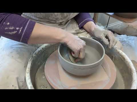 Thumbnail for the pottery video Watch Me Make a Butter Dish - Part 2 - Throwing the Dome on the Potters Wheel, published on YouTube by the channel jstarceramics